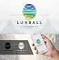 勒克斯球标志——矢量抽象Lux Ball Logo - Vector Abstract2 d,3 d汽车,大胆的品牌,清洁聪明的、丰富多彩的世界,计算机、建筑房地产、创造性的迷宫,设计工作室,优雅的品牌,家具公司,全球创业,强调身份,律师事务所,营销、手机、多媒体、音乐业务,电话,专业,皇家统计数据,简单的数字,软件,广场媒体,强大的世界,工作室,技术公司,电视标志,视频网站 2d, automotive 3d, bold brand, clean clever, colorful globe, comp