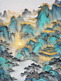 国韵古风丨千里江山图