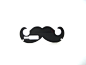 Dandy - Moustache Headphone Wrap for Earbuds (BLACK) : Dress up your headphones with this handy dandy moustache! Its fashionable profile keeps your cords from getting hopelessly tangled up. Plus, if