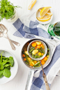 FOOD: Vegetable Soup : Editorial food photography.