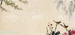 中国风背景水墨画展板山水画展板  - 源文件下载【酷图网】水墨画背景,中国风展板,山水画背景,水墨画展板,山水画展板,国画,书法背景,书法展板,清新展板,国画背景,中国风素材,山水画素材,古典,风景,意境展板,梅花,中国元素,时尚背景,手绘花背景,小清新展板,小清新,简约背景,古风背景,文艺背景,工笔画背景,古风山水