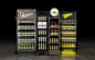 multi brand beer design industral pos Staropramen miller corona steel posm
