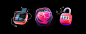 Pack сет Icon app product ILLUSTRATION  3D Render Character Emoji