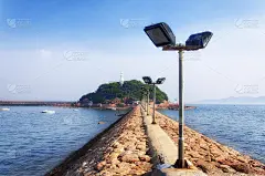 中国山东省小青岛灯塔
