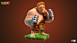 Clash of Clans - Super Giant, Ocellus - Art & Production Services : Supercell Art Team : Art direction, concept and sculpt
Ocellus Art Services : Concept, lookdev, rig, posing, lighting
----------------------------- 
Ocellus team:
Lead 3D: Anya Mozhar