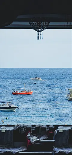 夏日壁纸_海岸线的风景