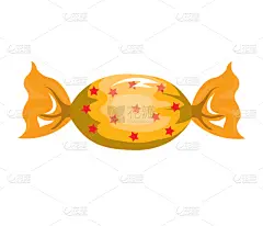 分离着色,黄色,式样,棒棒糖,可爱的,螺线,偏好,多样,食品,焦糖