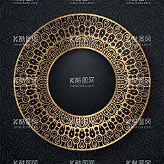 金色古典花纹  - 源文件下载【酷图网】金色古典花纹,黑色背景,典雅,复古,艺术,装饰,民族风花纹,花纹背景,图案样式,欧式,古典