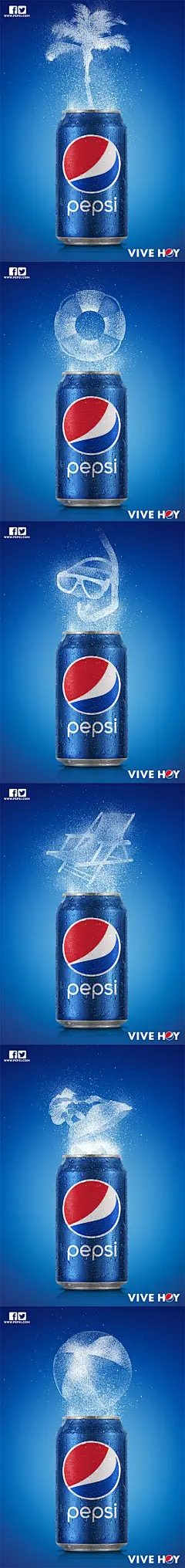 百事可乐创意海报