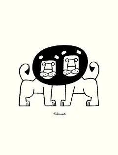 日本插画家Takeuma的以动物为题的数字字体设计与脑洞大开的插画作品。