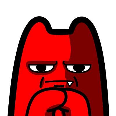 b8720171015魔鬼猫表情盯半身盯思考怀疑交叉手面试ip动漫魔性斗图