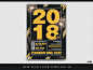 NEW YEAR FLYER TEMPLATE V6:

- 1 Photoshop PSD file, 1 help file.
- A4 size (21x29.7 cm) or (8.3x11.7 inch) with bleed (21.5x30.2 cm) or (8.5x11.9 inch).
- Print Ready (CMYK, 300 DPI, bleed).
- Layers are labeled, color coded and organized in groups for e