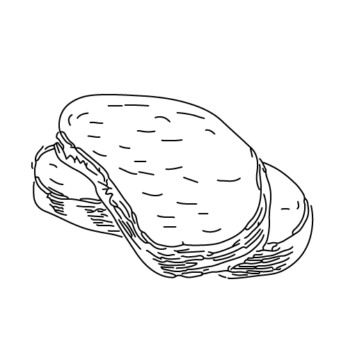 肉类线稿2