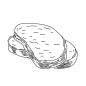 肉类线稿2