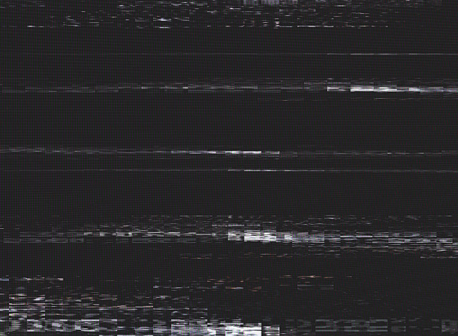 信号故障抖动失真科幻字体特效分层PSD模...