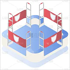 等距向量。防止盗窃扫描器大门系统的所有方面。防盗门用传感器。安全系统检测条码并通知。