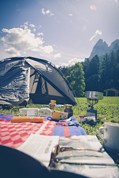 星巴克咖啡酱采集到野外露营