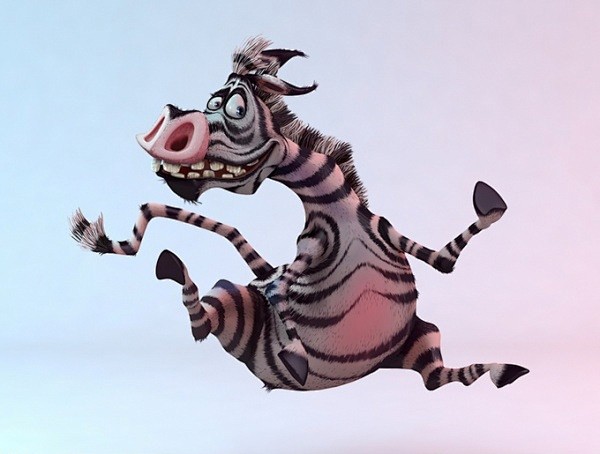 可爱3D卡通动物角色设计