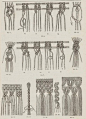Patterns of macrame.  From the public domain book "Complete guide to the work-table : containing instructions in Berlin work, crochet, drawn-thread work, embroidery, knitting, knotting or macrame, lace, netting, poonah painting, & tatting, with n