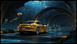 Porsche - Underwater road + making of on Behance