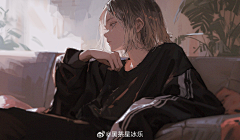 kufufu采集到画师 黑茶
