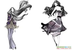 芬兰插画大师Laura Laine时尚插画|时装画/插画/动漫 - 服装设计论坛 - 服装设计 时尚之颠 xxtef.com