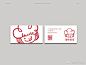 果妹食堂私房烘焙店logo设计和VI设计 简约可爱风 #LOGO设计享# ​ ​​​​