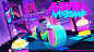 Rabbit Run (11 Days to Free Demo) Neon Wasteland : Just 11 days left until the Neon Wasteland reveal trailer, free video game demo and beginning of the motion comic.  In World 1.1 you help Rabbit steal her identity back from the meta police.  For more inf