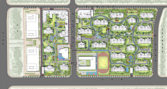 hua1120采集到住宅区总平面