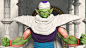 Namek, Rodrigue Pralier : Piccolo rendered in Vray and Nail sketch