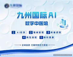 科技医疗AI画面海报
