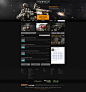 Website for Warface FPS Online : Creation of website for the FPS Online Warface. May 2013.