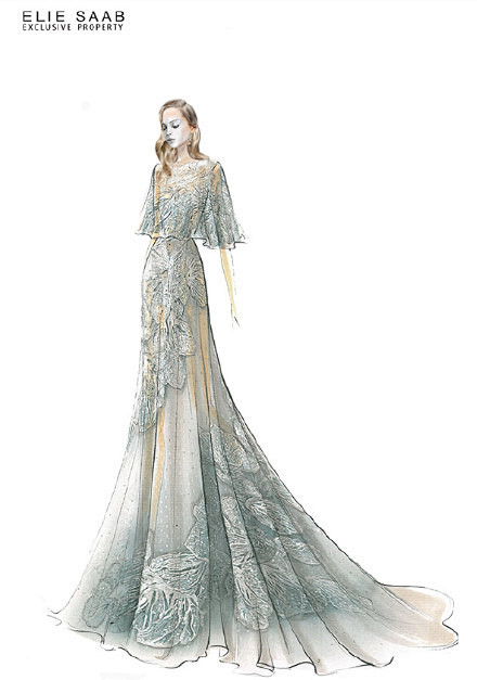 Elie Saab 2015 春夏高级订...