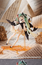 TAITO FURYU 初音未来 MIKU 艺术家 猫耳 兔女郎 睡美人 景品手办-tmall.com天猫