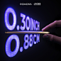 This may contain: a hand holding a cell phone displaying the time