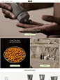 This may contain: the website is designed to look like it has an image of hands holding oranges