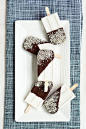 Chocolate Dipped Coconut Rum Popsicles