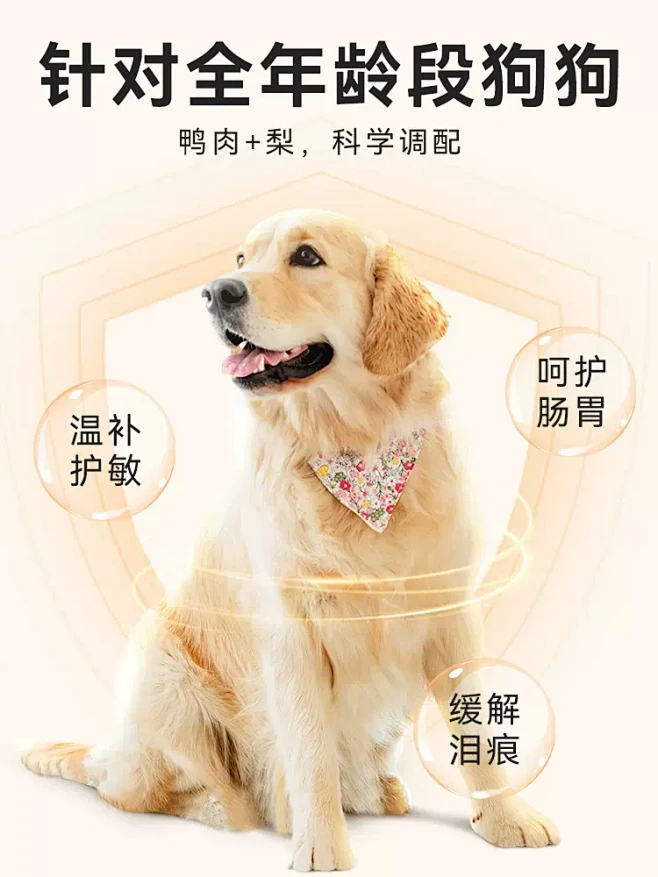 比乐狗粮全价鸭肉梨狗粮泰迪柯基金毛狗粮幼犬狗粮成犬狗粮1.5kg-tmall.com天猫-花瓣网