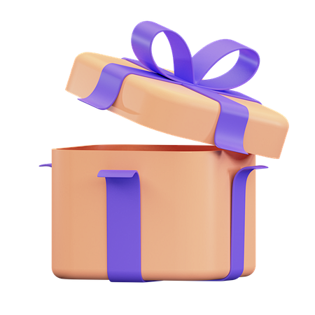 Gift Box 3D Illustra...