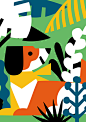adobe illustrator animals plants vector