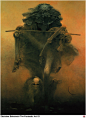 地狱归来的使者——波兰画家兹德齐斯洛.贝克辛斯基(Zdzislaw Beksinski)作品集  3