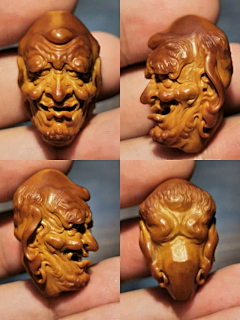 遥望苍穹采集到核雕