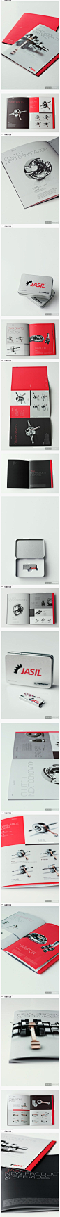 Jasil新产品宣传册设计-版式设计-独创意设计网