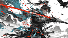 LheI嘉采集到【AI】国风武侠-男