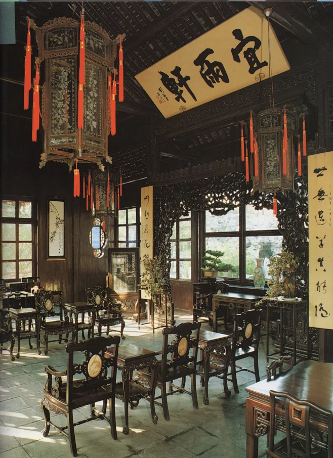中国古代，室内，厅堂 (90)-花瓣网