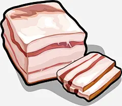 矢量图水彩五花肉ai免抠素材_新图网 https://ixintu.com 矢量图 卡通手绘 水彩 肉食 食物 五花肉 红色 创意