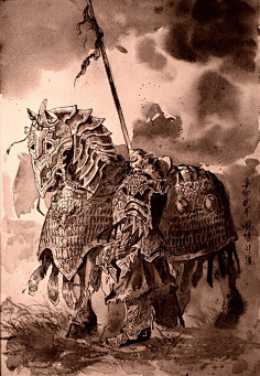 九州★铁浮屠倔强の悟空采集到原画采集缥缈录★赤旅倔强の悟空采集到