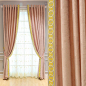 欧式窗帘豪华客厅卧室窗帘雪尼尔简约现代中式窗帘成品落地窗-tmall.com天猫