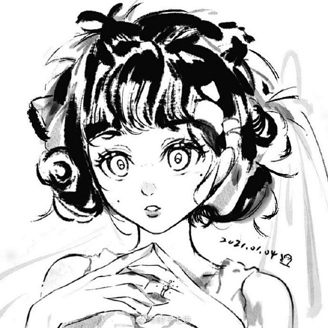 #绘画##头像#每天抽出一些时间， 终于...