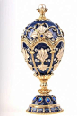 Faberge Easter Egg by Keren Kopal Swarovski Crystal Jewelry Box Music Box